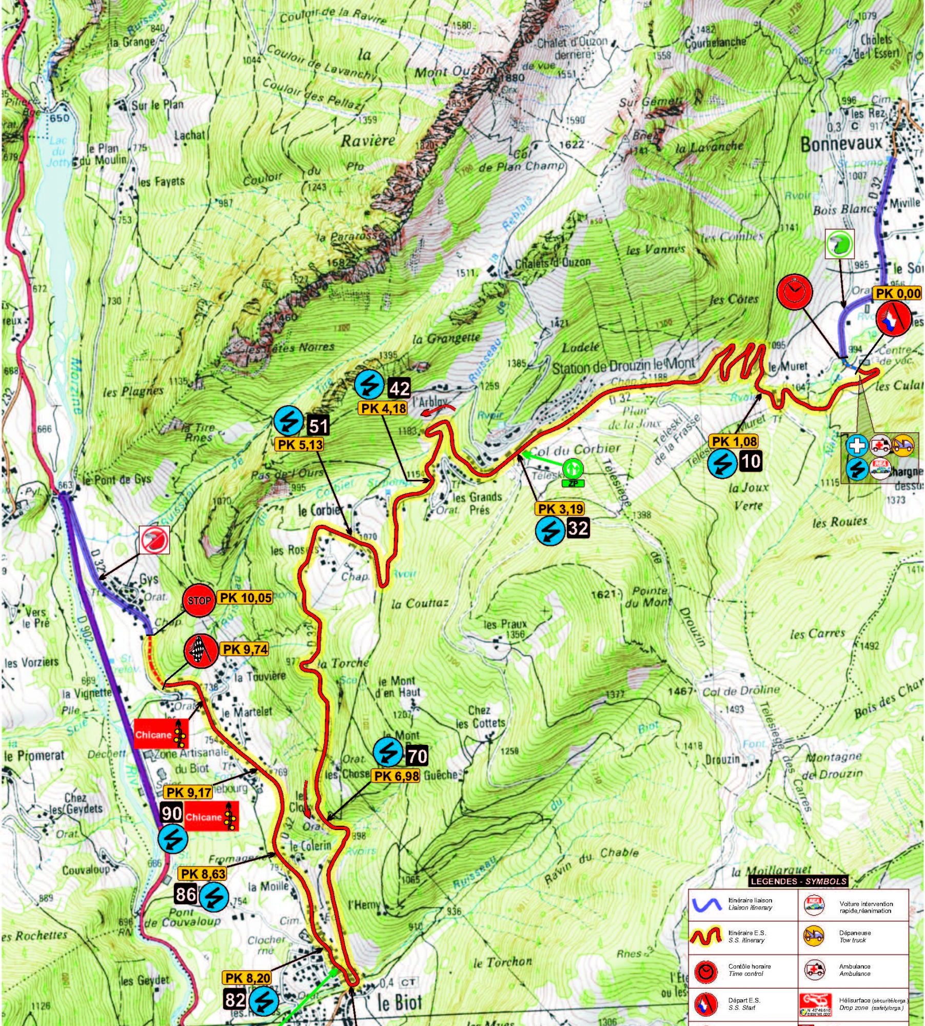 ES 6 - 10 Bonnevaux - Le Biot